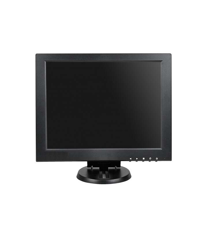 Moniteur 12" en 4/3 2XBNC in -1XBNC out-HD VGA