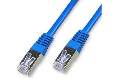 Cordon RJ45 Cat 6 FTP Classic 1 mètre bleu