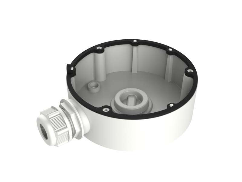Boîte de jonction aluminium blanc