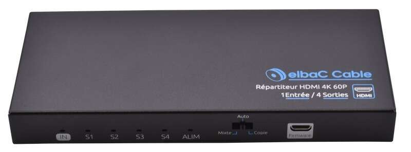 Distributeur HDMI 1E/4S - HSPUH0104
