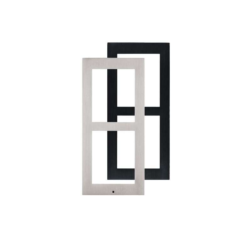 2N® Cadre pour l'installation en surface de 2 modules (NOIR)