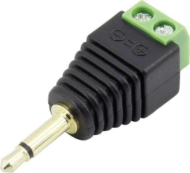 Connecteur mini jack Mâle avec bornier débrochable
