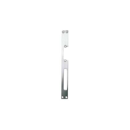 Têtière gâche Inox largeur 24mm double empennage 250mm