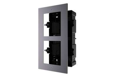 cadre d'encastrement 2 modules alu encastré