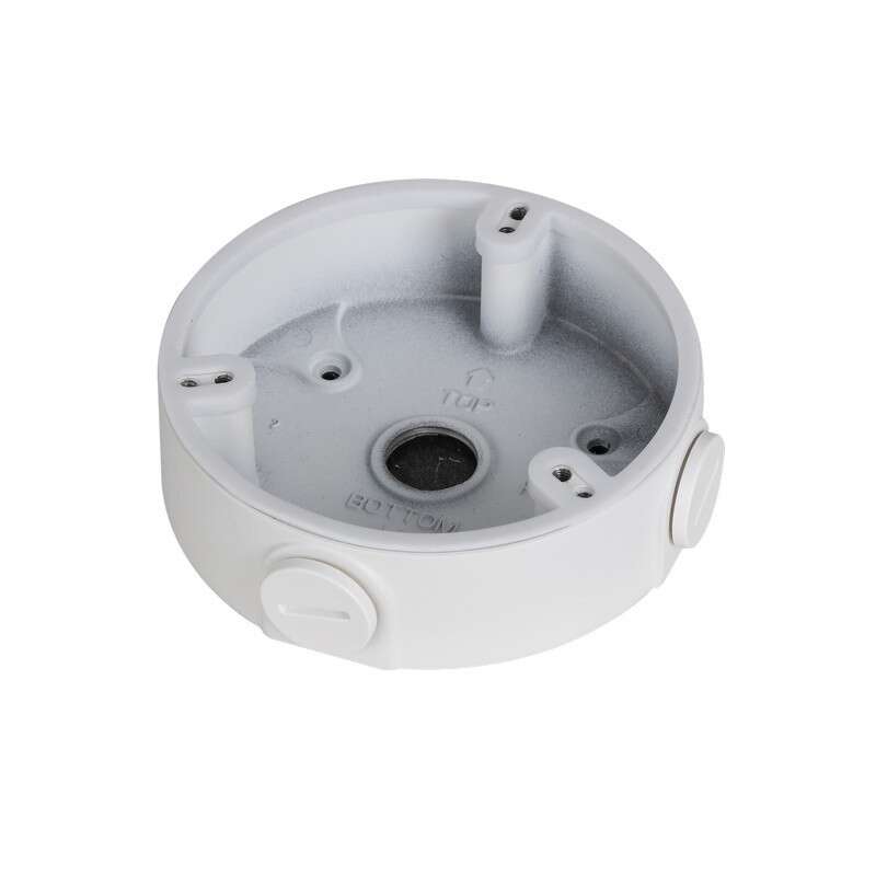 Boîte de jonction aluminium blanc diamètre 110x33.5mm 0.18kg