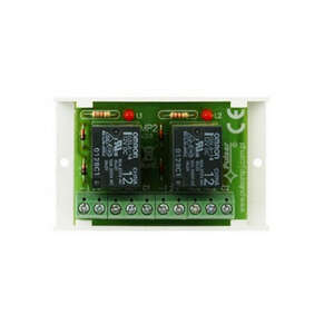 Visuel du produit Carte 2 relais 12V 2RT 2A sous 30Vdc