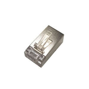 Connecteur RJ45 Cat 5e STP - Contacts -sachet de 10