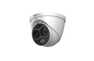 Dôme IP thermique WizSense 256*192 Obj 2 mm et optique 4MP Obj 2mm IR30M IP67