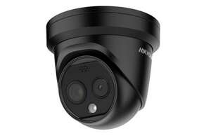 Dôme thermique Noir 256×192 Obj 2.1mm et optique 4MP Obj 2.2mm IR15M IP66