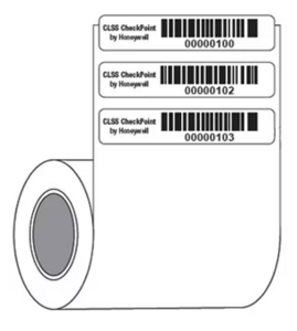 CheckPoint Barcode Labels Qty 1000