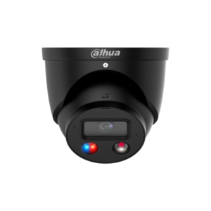 Dôme IP Noir  TiOC 2.0 4MP Obj 2.8mm IR30M IP67 POE Micro/HP - noir