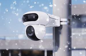 Visuel du produit Dôme PT IP/WIFI 2X 4MP Obj 2.8mm et 6mm IR 30M et LED 40M