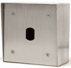 Cadre saillie inox pour lecteur Vigik