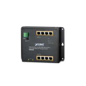 Switch mural 8 Giga PoE ax +2 SFP IP30 -40/+75° L2