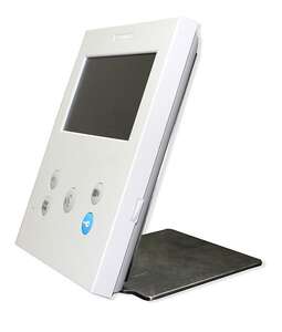 Support bureau moniteur VEO-XS acier inoxydable