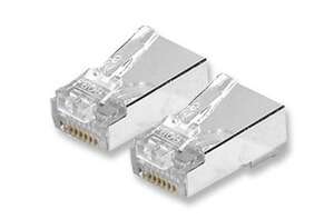 Connecteur RJ45 Cat 5e UTP Contacts alignés - Paquet de 10