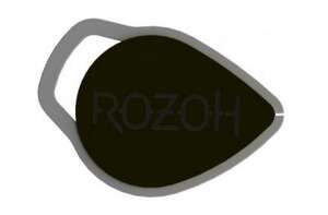 Badge électronique ROZOH Mifare DesFire Light - Noir