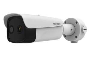 Caméra IP thermique 384x288 Obj 9.7mm et optique 4Mp Obj 4mm IR50M anti-corrosio