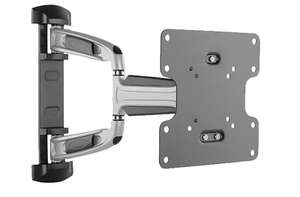 Support écran mural inclinable orientable pour écan de 23" à 42" 3 articulations