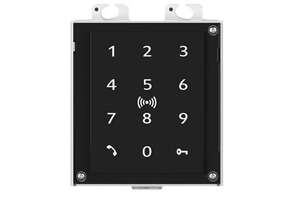 Lecteur clavier capacitif  RFID (125kHz, 13,56MHz, NFC) - IP Verso