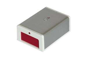 Bouton panique à mémoire LED autoprotégé à l'ouverture, réarmable par coupre 12V