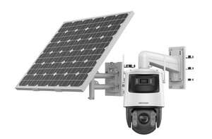 KIt Caméra IP 4MP 32X TandemVu 7" + panneau solaire