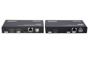 DEPORT HDMI/KVM/USB2 - 50M - 1RJ45 EMET+RECEP