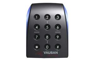 Lecteur clavier 13.56Mhz mifare desfire RS485 protocole Vauban