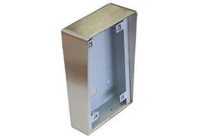 Boitier pour interphone Vidéo V4 - Pose en saillie - Finition inox