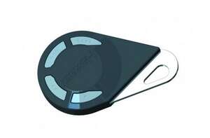 Télécommande BI-TECH 4BP noire 868 MHz