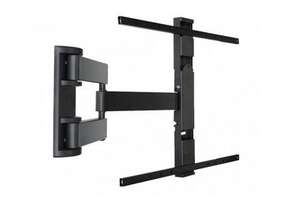 Support déporté mural Noir,  inclinable et orientable du 32" au 55"