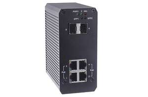 Switch PoE Geovision 4 ports Gigabit 802.3at à 30W