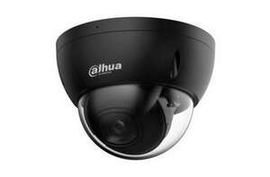 Dôme IP Noir 4MP Obj 2.8mm  IR 30M  IP67 WDR POE