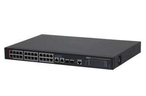 Switch 24 ports PoE Gbit  et Uplink 2X SFP et 2XRJ45 Gbit manageable