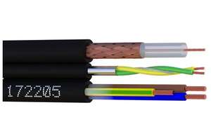 Câble coaxial KX6+3X0.75+1P0.34 - 100M