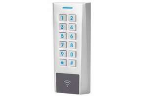 Lecteur clavier 13.56Mhz RFID AXK4 Métal IP66 MS 12/24V DC C2 Wiegand