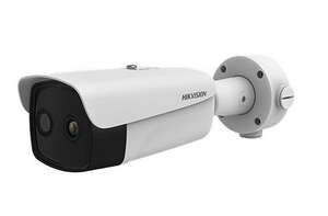 Caméra IP thermique/thermo 384x288 Obj 15mm et optique 4Mp Obj 6mm IR50M anti-co