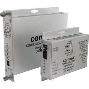 Emetteur récepteur fibre de données COMNET RS232/RS422/RS485, 2 fibres, monomode