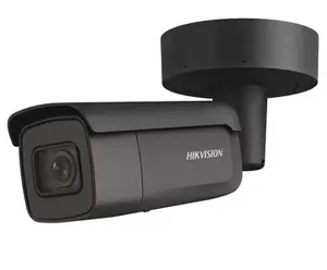 Caméra IP 2MP noire Obj 2.8-12mm IR50M IP67 IK10