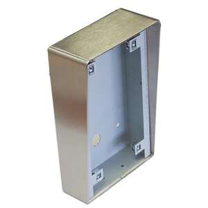 Boitier pour lecteur de proximité mains-libres - Pose en saillie - Finition Inox