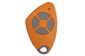 Télécommande 4 canaux bi-technologie Mifare - Orange