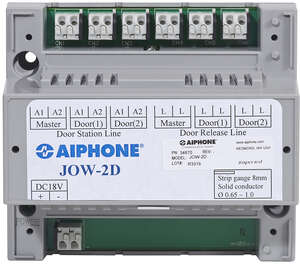Adaptateur pour 2 platines de rue vidéo gamme JO