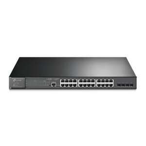  Switch 19" 24 ports Giga POE+ 384 W + 4 SFP
