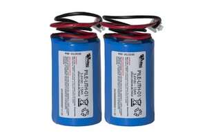 1 blister de 2 piles Lithium pour SIRUS RF et SIRYNX RF