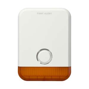 Sirène radio avec flash Orange, extérieure 112 dB, New modèle