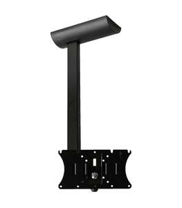 Visuel du produit Support plafond Noir LCD/LED réglable de 50 à 85cm, 25Kg