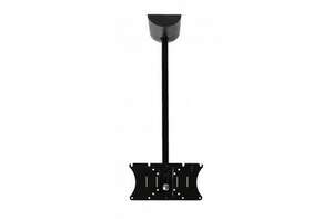 Visuel du produit Support plafond Noir LCD/LED réglable de 50 à 85cm, 25Kg