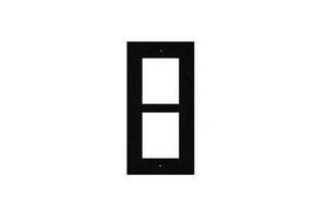 Visuel du produit 2N Cadre pour installation encastré 2 modules (NOIR)