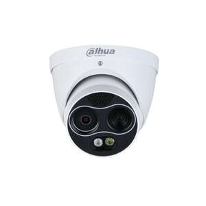 Dôme IP thermique WizSense 256*192 Obj 7mm et optique 4MP Obj 8mm IR30M IP67