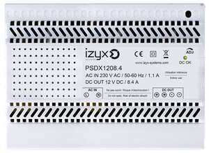 ALIMENTATION RAIL DIN 7M230V AC / 12V DC / 8.4A